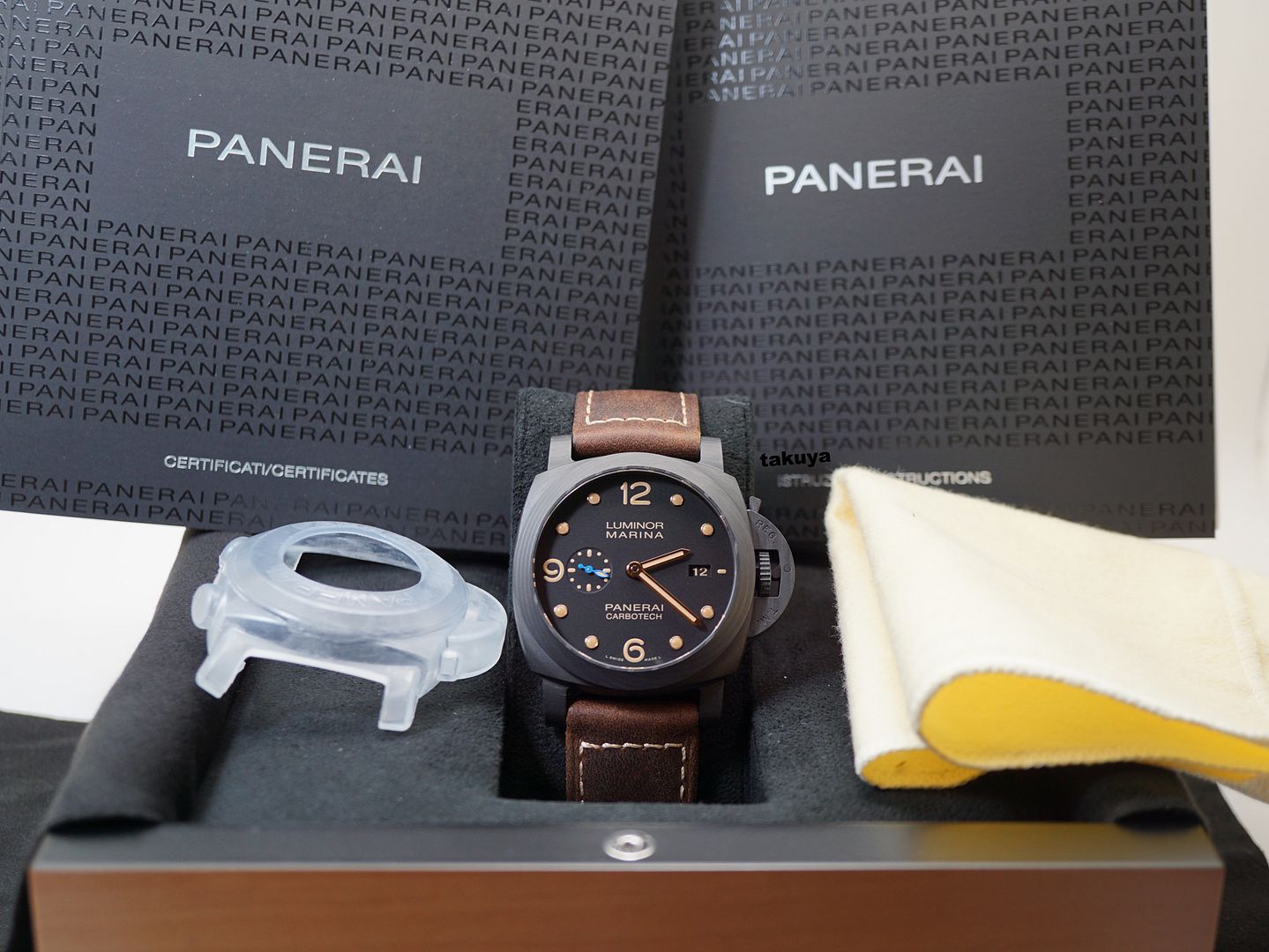 FSOT Panerai PAM 661 LUMINOR 1950 CARBOTECH AUTOMATIC 3 DAYS 44MM